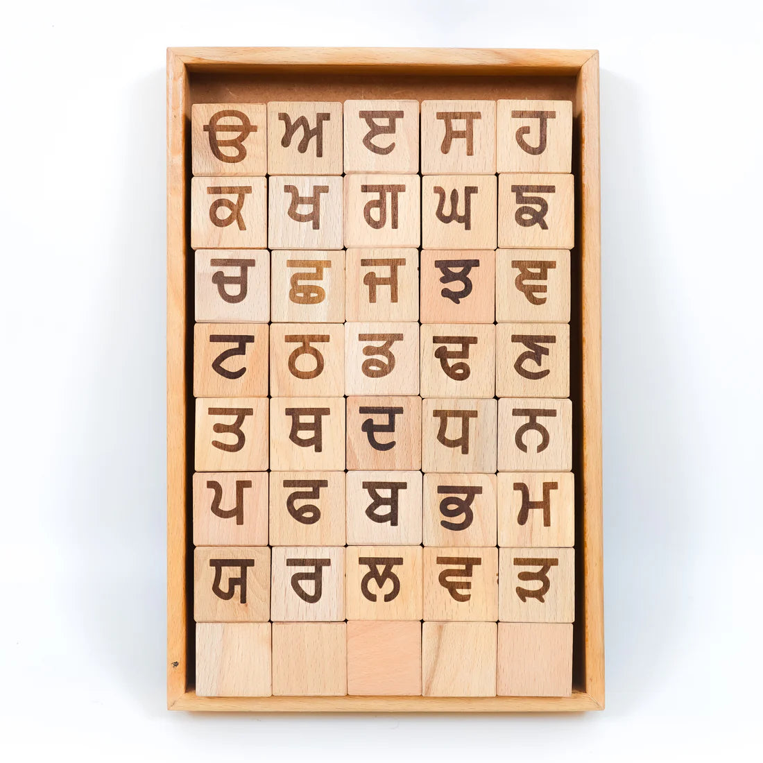 Educational Blocks Set (4-In-1) - Punjabi