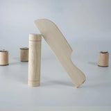 Animal Footprint Stamp Set with Wooden Rolling Pin and Knife