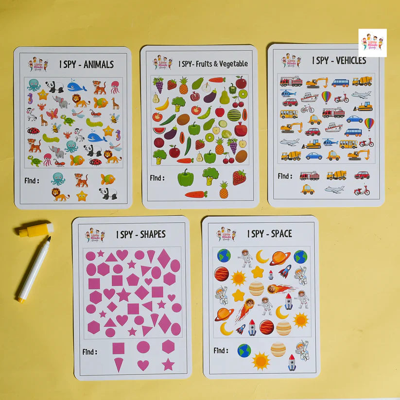 I Spy Sheets Level 1 - Kee&Ka