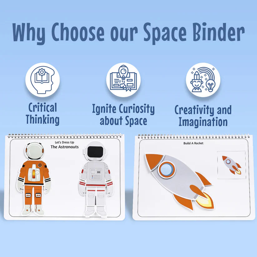 Space Binder (Ages 2 to 5 years ) - Kee&Ka