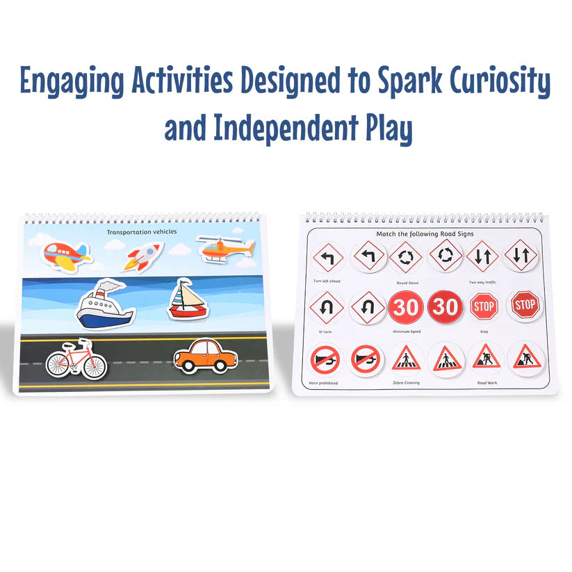 Transportation Binder (Ages 2 to 5 years) - Kee&Ka